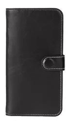 2019 New Design High quality 6000mAh Wireless Charging Leather Wallet Power Bank