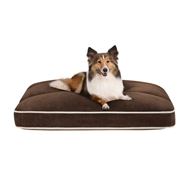 dog bed pet BARON PLUSH CHANNEL TOP NAPPER & PETS BED & PETS CUSHION