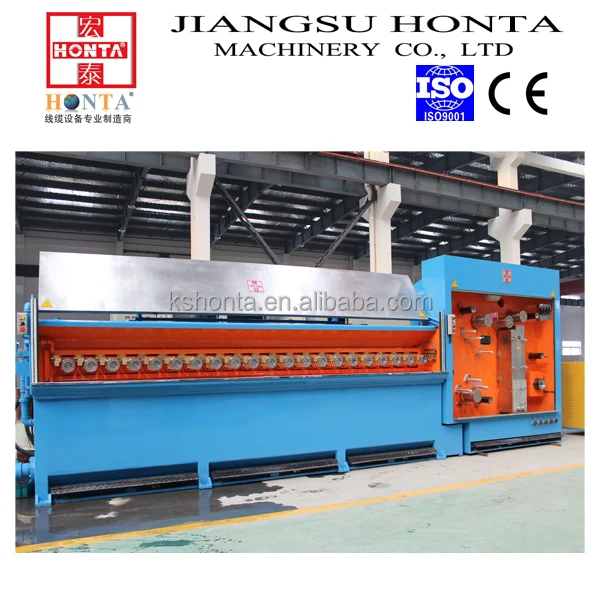 8 wires multi wire drawing machine for manufacturing electric cable