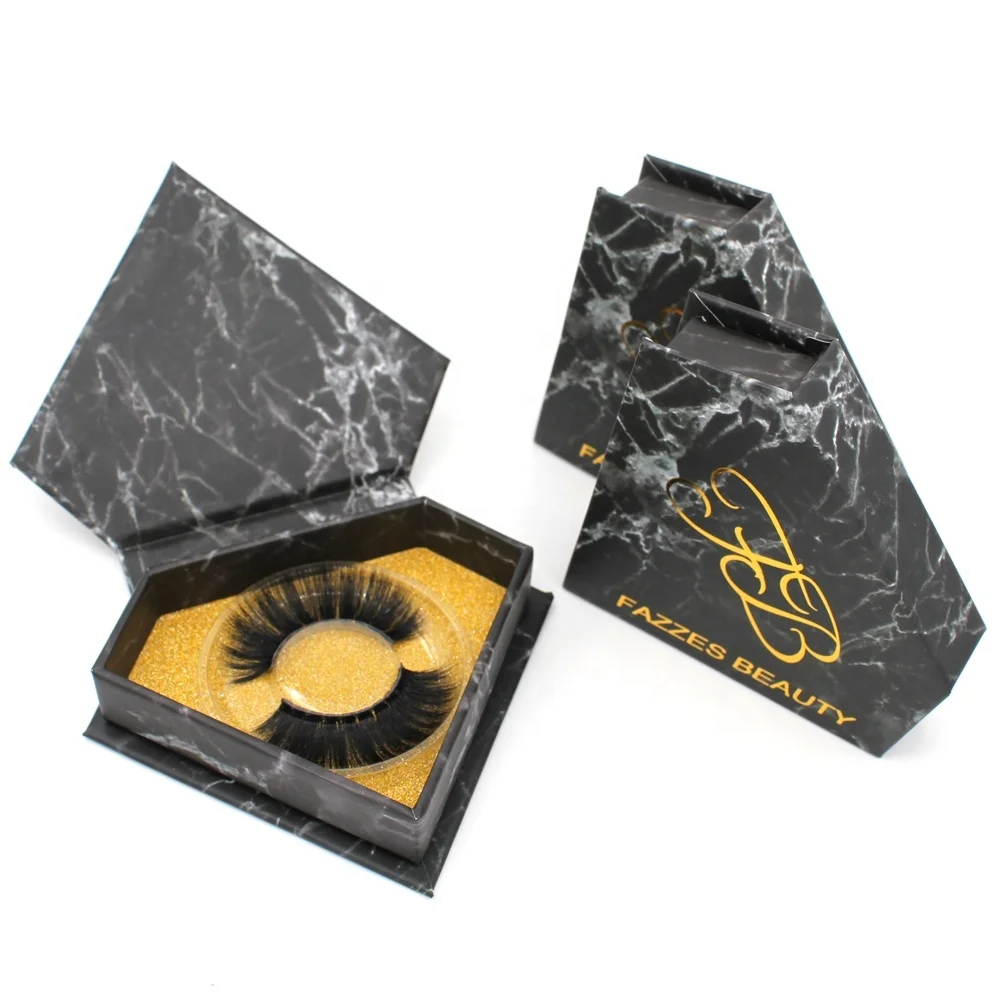 
Hot selling custom packaging mink 3d lashes eyelashes package box with low price 