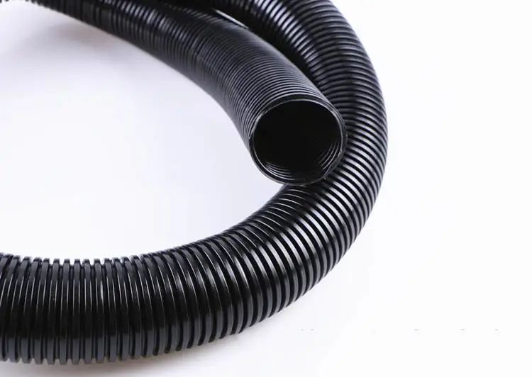 Черная электрическая гибкая труба, гофрированная труба из ПЭ/гофрированная труба