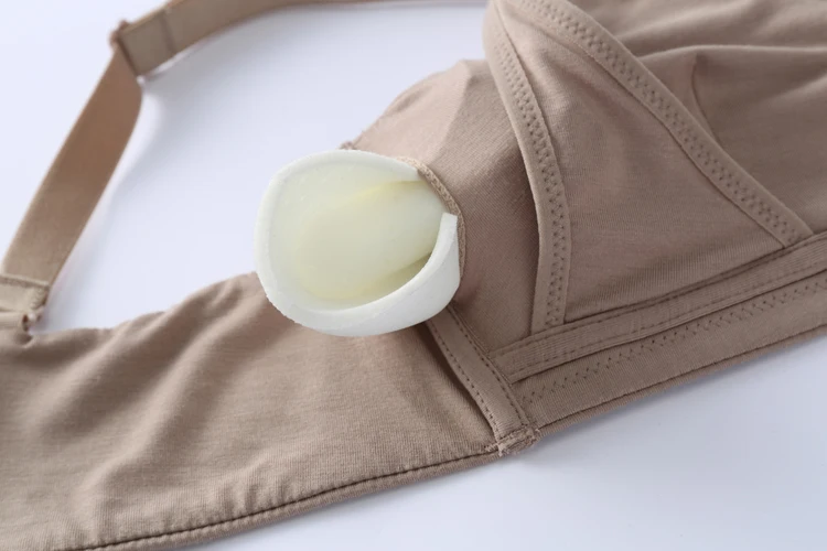 
V-Coool baby nurse woman nursing maternity seamless pumping bra for breast feeding 