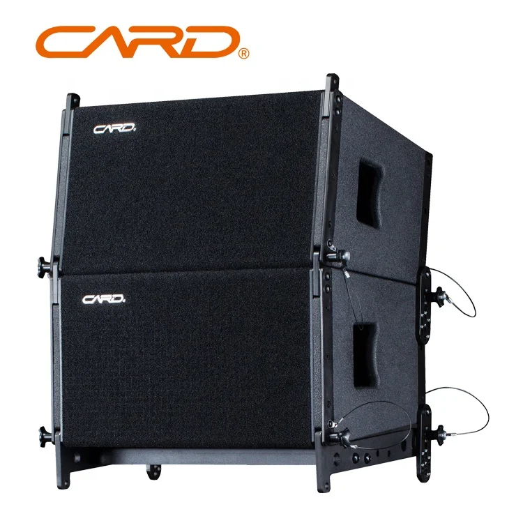 dual 15 inch 800 watt speaker line array stage bar outdoor performance sub bass active line array