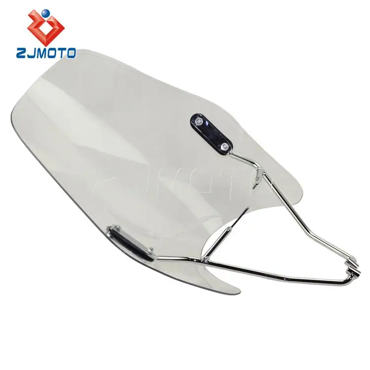 Clear moto pare-brise Brand New Motorcycle Windscreen Windshield For 1998-2003 Honda Shadow 750 VT750 With Hardware