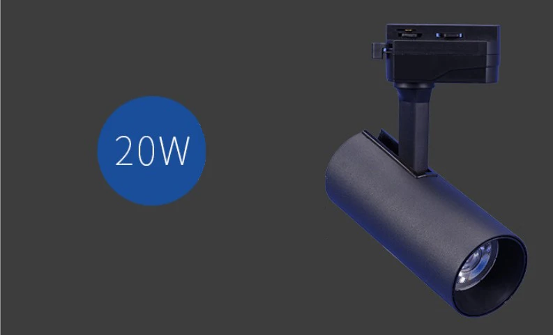 
Energy-saving and environmental protection 10W 20W 30W LED track lamp COB spotlight guide lamp 