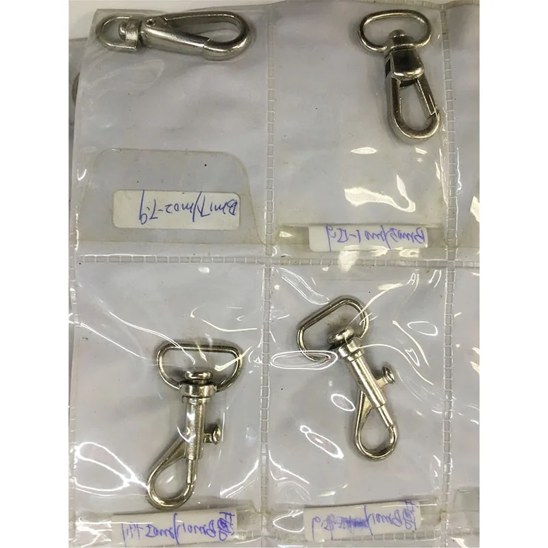 Металлическое кольцо для ключей с посеребрением на заказ застежка кошелька крючков пряжка ремня рюкзак сумка из цинкового сплава застежка-карабин стали