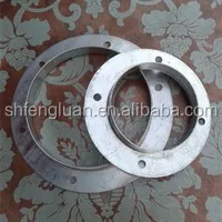 Galvanized steel round air duct flange