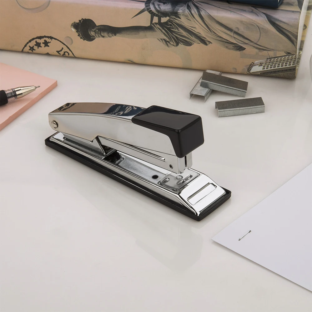 Metal wooden stapler with tape flags dispenser scissors for sale