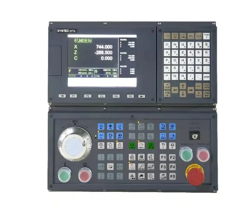 Precision Syntec System Cnc Combined Automatic Lathe Milling Machine 8 Stations Hydraulic Turret Slant Bed Lathe