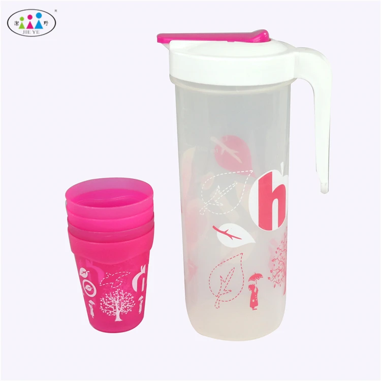Superior Quality Cups Set Plastic Storage Jug Cheap Tea Cup Sets
