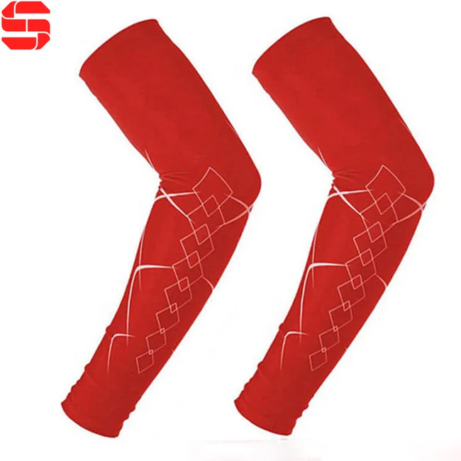 UV protection custom sublimation compression arm sleeve