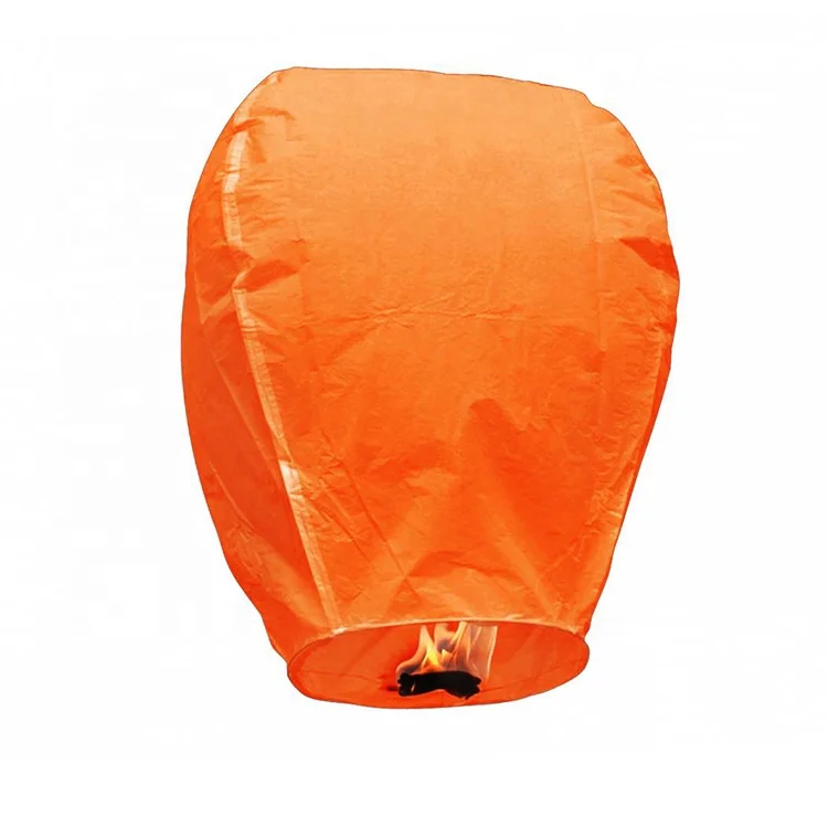 Chinese Flying Lantern Biodegradable Sky Lantern Paper Wish Lantern