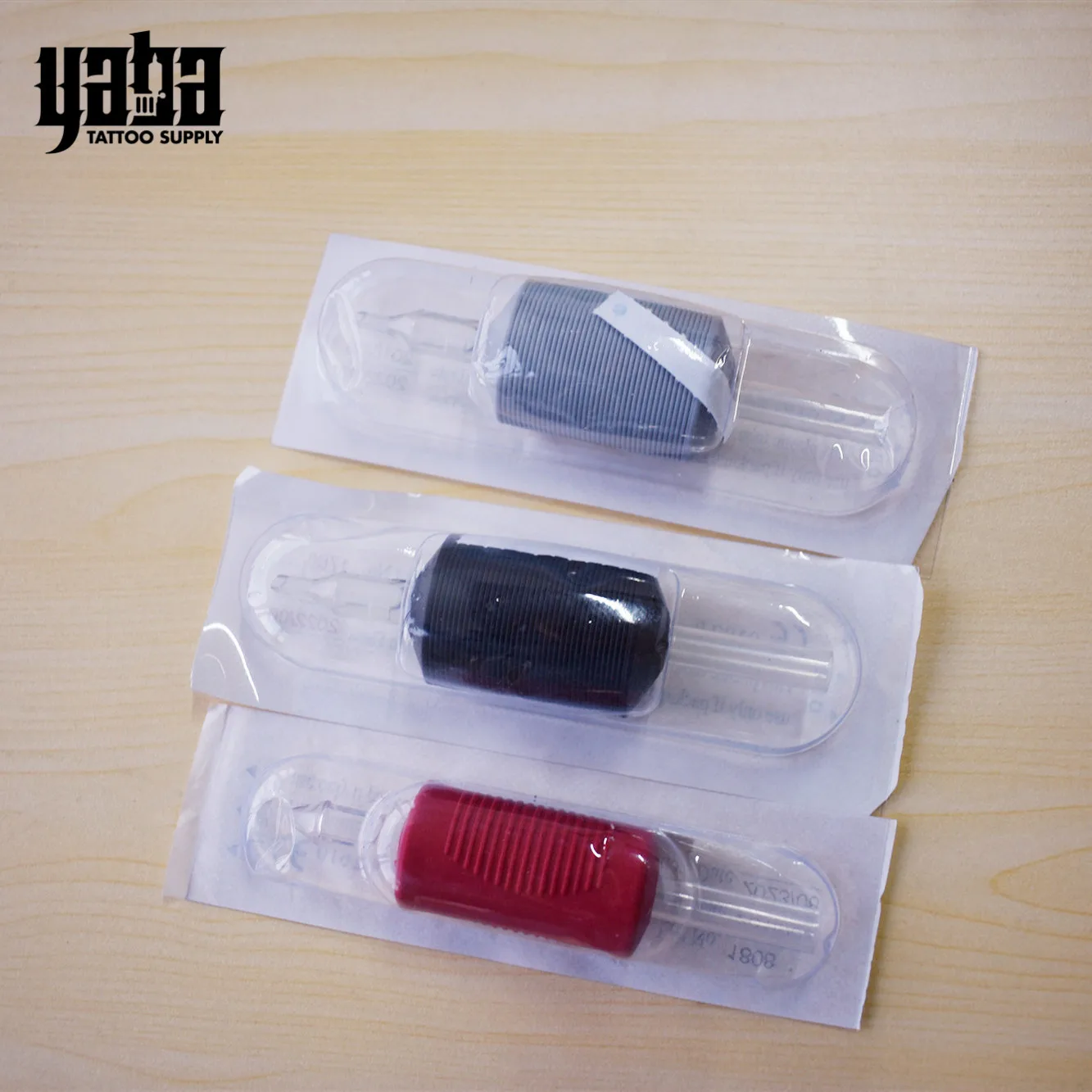 
Yaba Wholesale Tattoo Disposable Tube Rubber Straight Grip For Body Art 