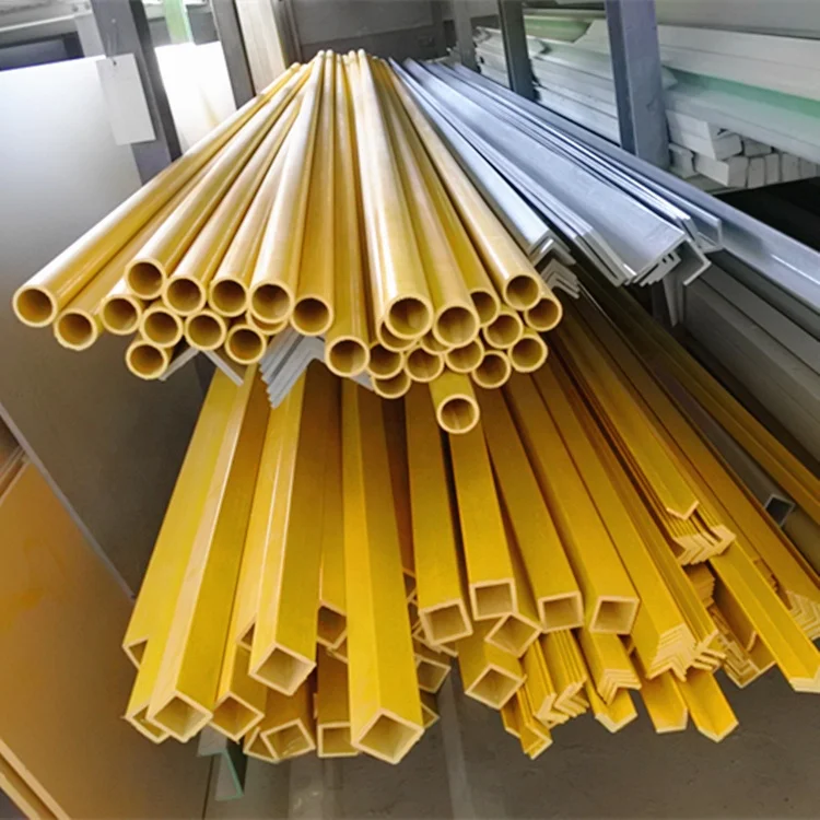 Fiberglass FRP Pultrusion Profile, FRP Tube/Angle/Channel/Beams/Stair Nosing