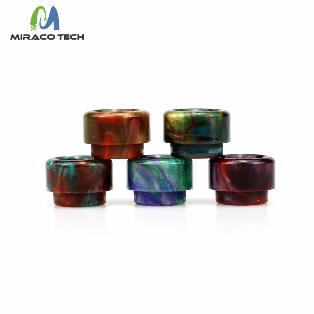 Капельный наконечник Foggyman диаметром 14 мм, каучуковый наконечник с широким отверстием, мундштук для электронной сигареты с случайным цветом в стиле колокольчика, RDA