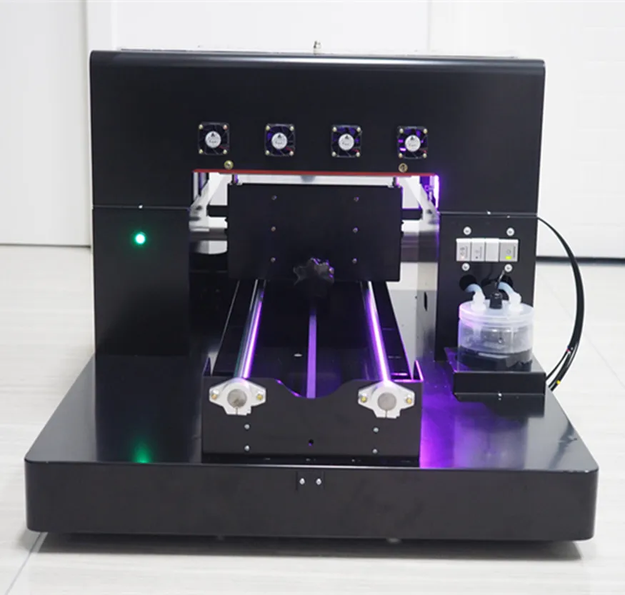 semi-automatic uv flatbed printer with cheap price