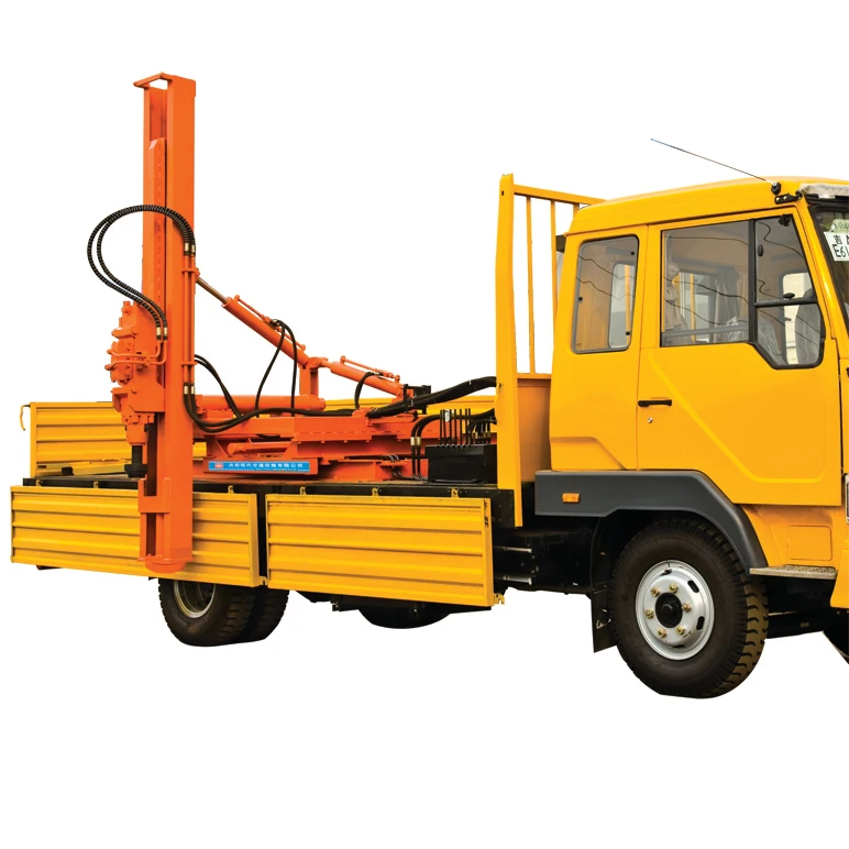 
Truck-mounted Hydraulic Pile Driver for Highway Guardrail from Manufacturer 