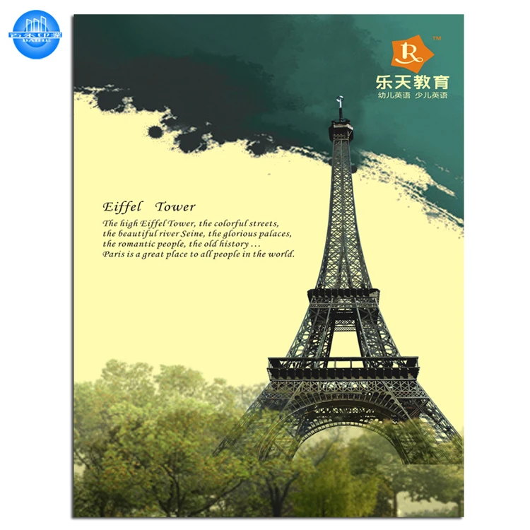 High Quality Custom Giant Coloring Laminated Educational Posters Offset Printing for Children OEM Glossy Art Paper CN;GUA Hb5