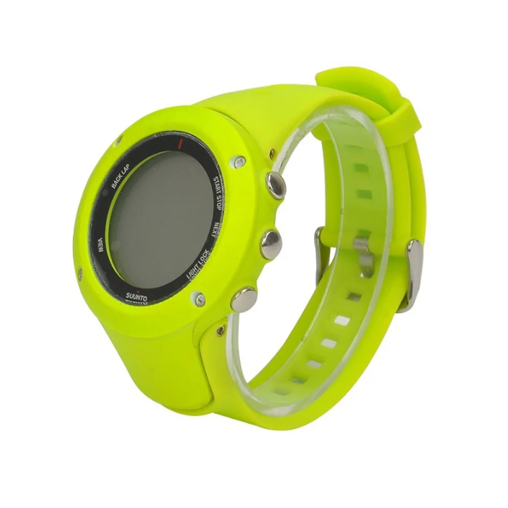 Tschick Silicone Replacement Watch Wrist Strap For Suunto Ambit1 Ambit 2 Ambit3 Watch Band Bracelet Smart Wrist Bands Accessory