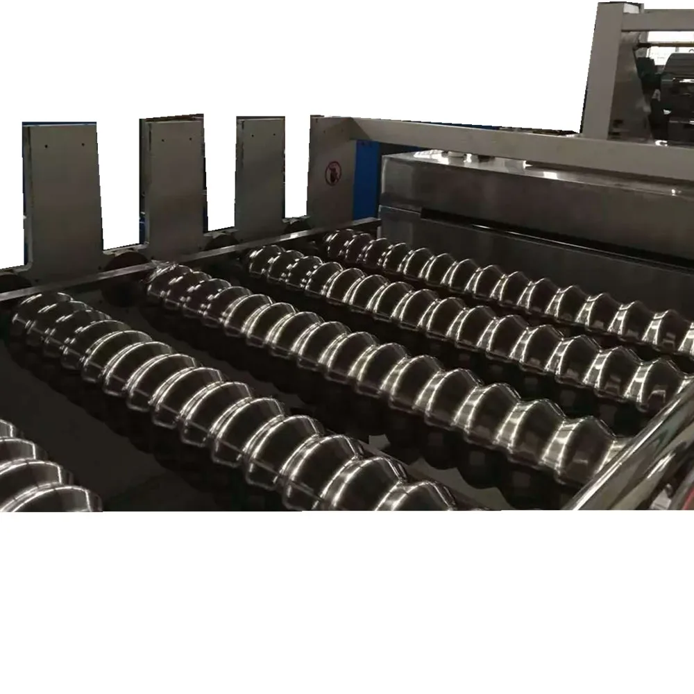 PLASTIC PVC roof tile corrugated sheet production line extrusion machine