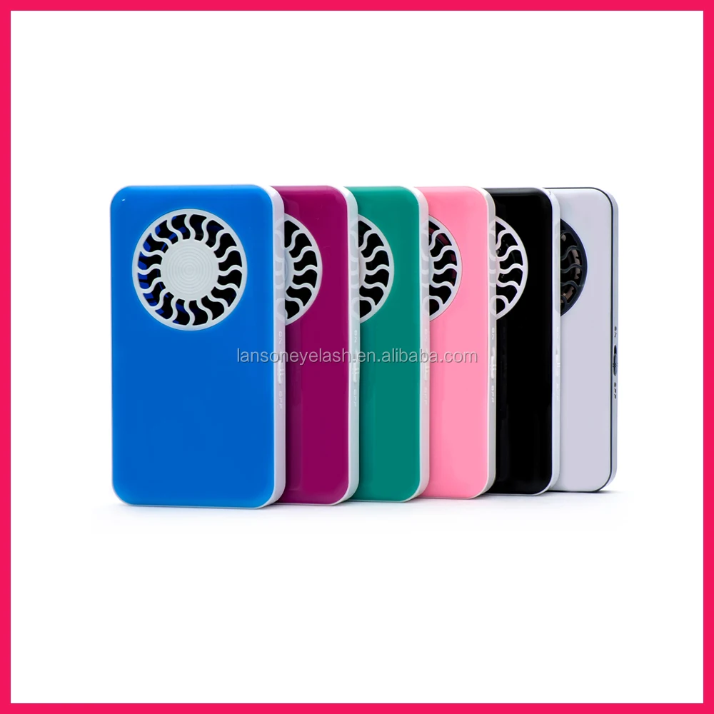 Wholesale Professional Multi Color Mini Fan For Eyelash Extension Tools