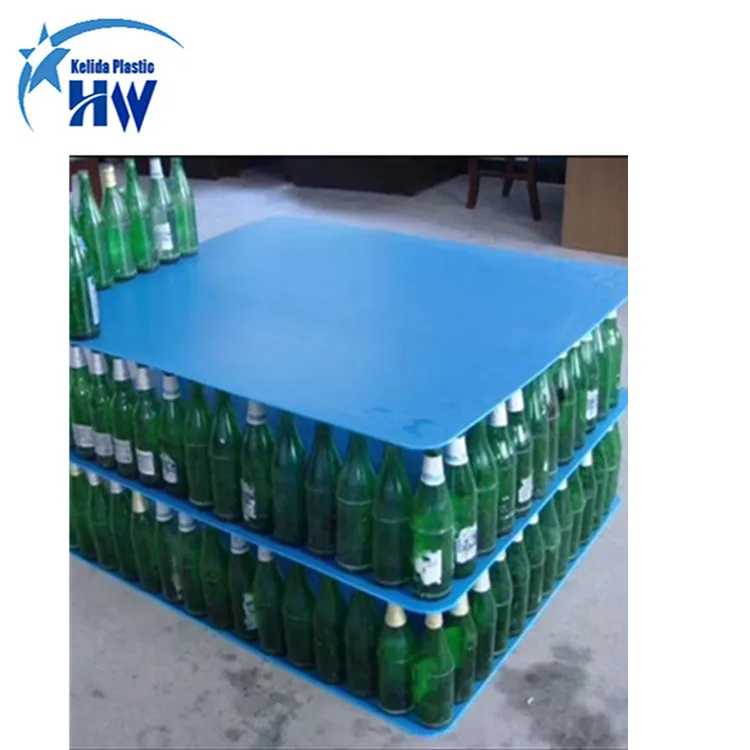 
High quality waterproof pp corrugated sheet for bottle storage pallet lary pad 