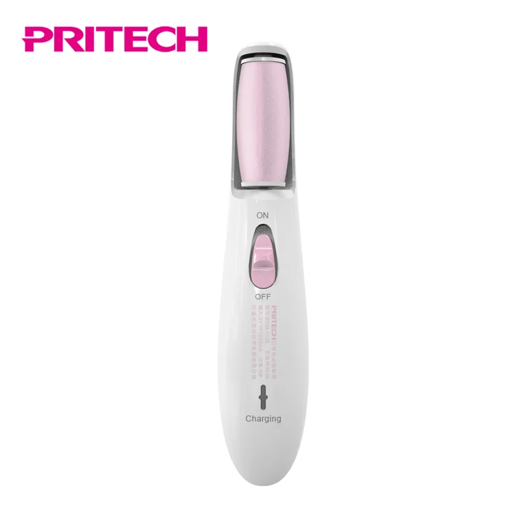 PRITECH Battery Operated Rechargeable Cordless Electric Foot Exfoliating Callus Remover