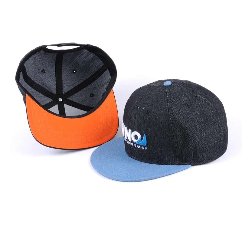 Shenzhen aung crown caps & hats custom branded logo snapback cap