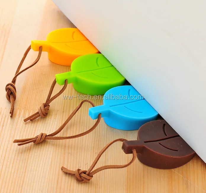 
Leaf silicone door stopper 