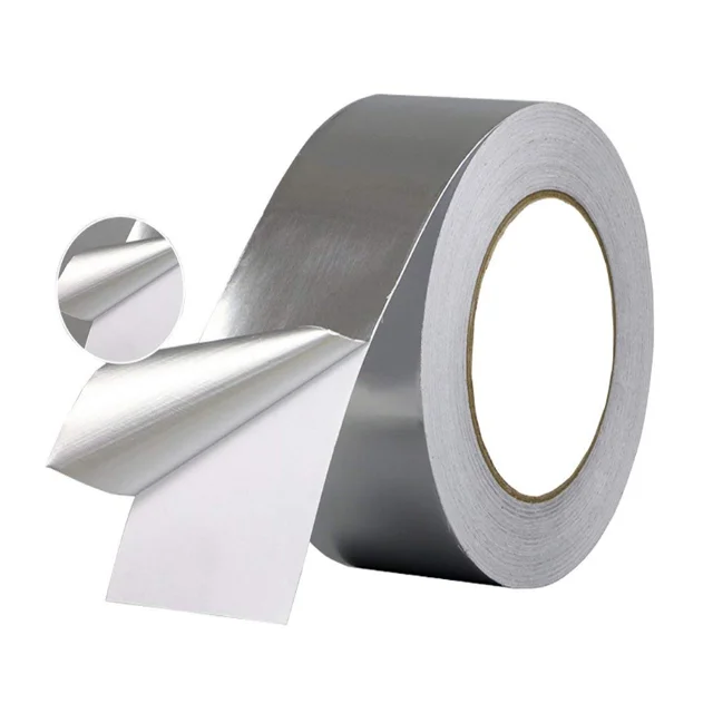 Heat resistant aluminum foil tape for refrigerator and freezer