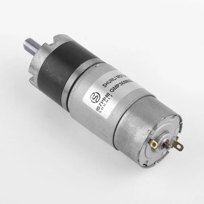 По индивидуальному заказу 12V GMP36-545PM 36 мм планетарный редукторный двигатель DC для бытовой техники офисное оборудование производитель
