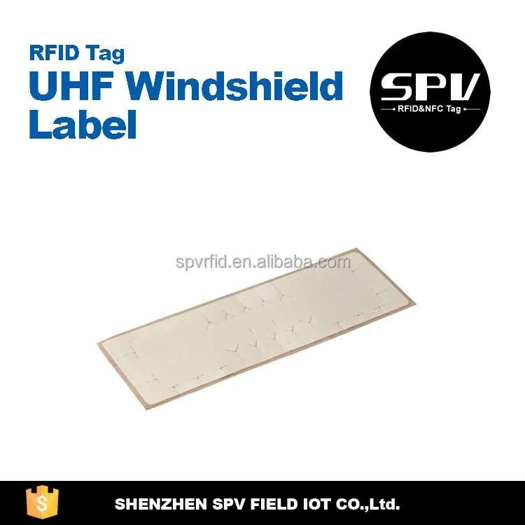 RFID Стекло тег Парковочная Система Vechile Управления Алина H3 ISO 18000-6C