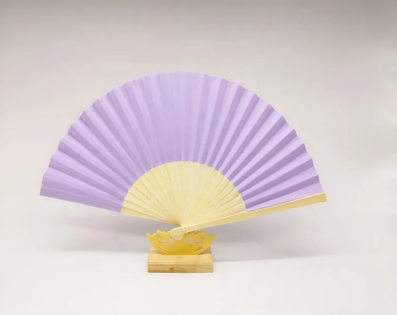 
Personalised Chinese wedding hand paper fan bride fan 