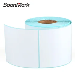 Self adhesive packaging 40x30mm 700 pcs/rolls stickers shipping labels roll price