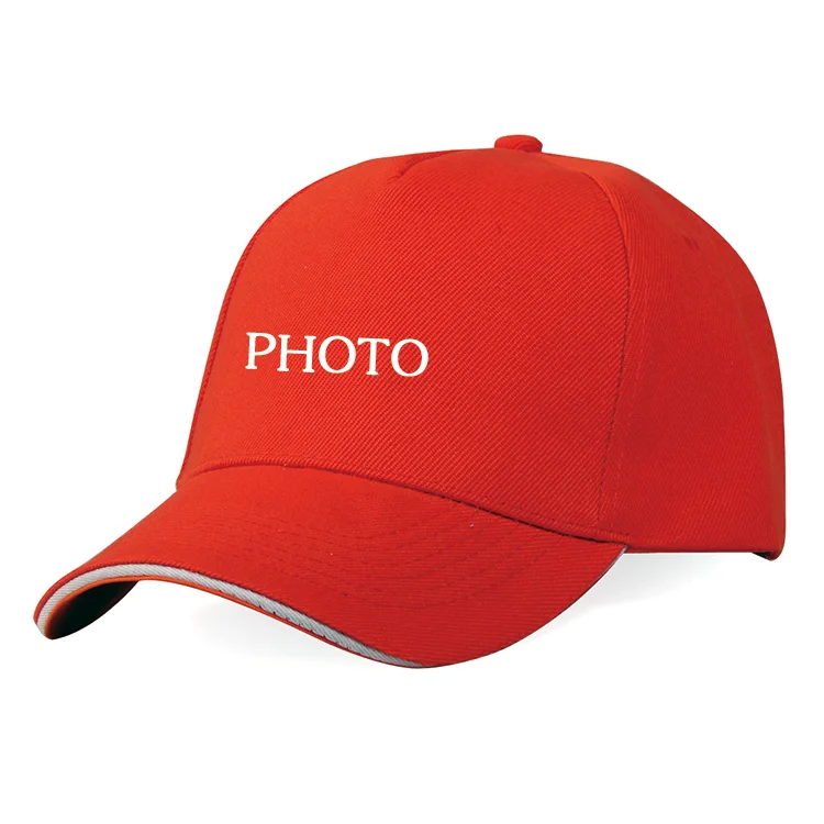 Blank Sports Caps 5 Panel Baseball Hat Cap Custom Logo Hats Embroidery