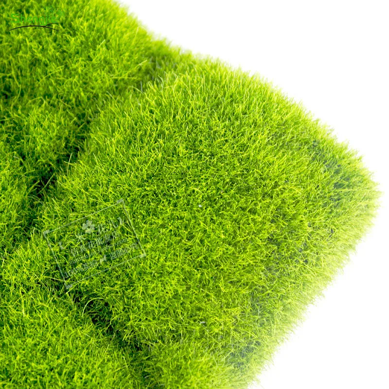 New design greenery artificial moss mat carpet for wall decoration