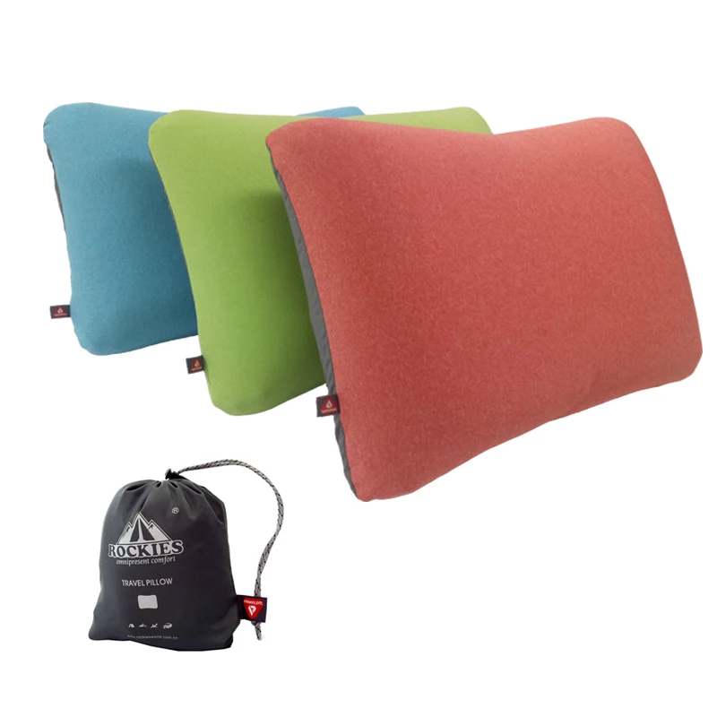 
Ultralight Inflating Travel/Camping Pillow - Compressible, Compact, Inflatable, Comfortable, Ergonomic Pillow for Neck 