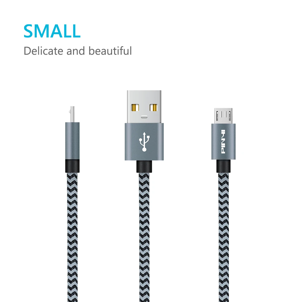 
2019 NEW Fast Charging braided data cable micro usb 10FT 6FT 3FT Nylon Braided Power Cable for Samsung 