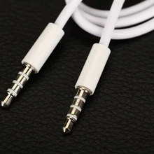 1M Audio Cable 3.5mm to 3.5 mm Male to Male Extension Jack AUX Cable For iphone 4 4S 5 5s 6 6s For iPad MP3 MP4 MUSIC PLAYER