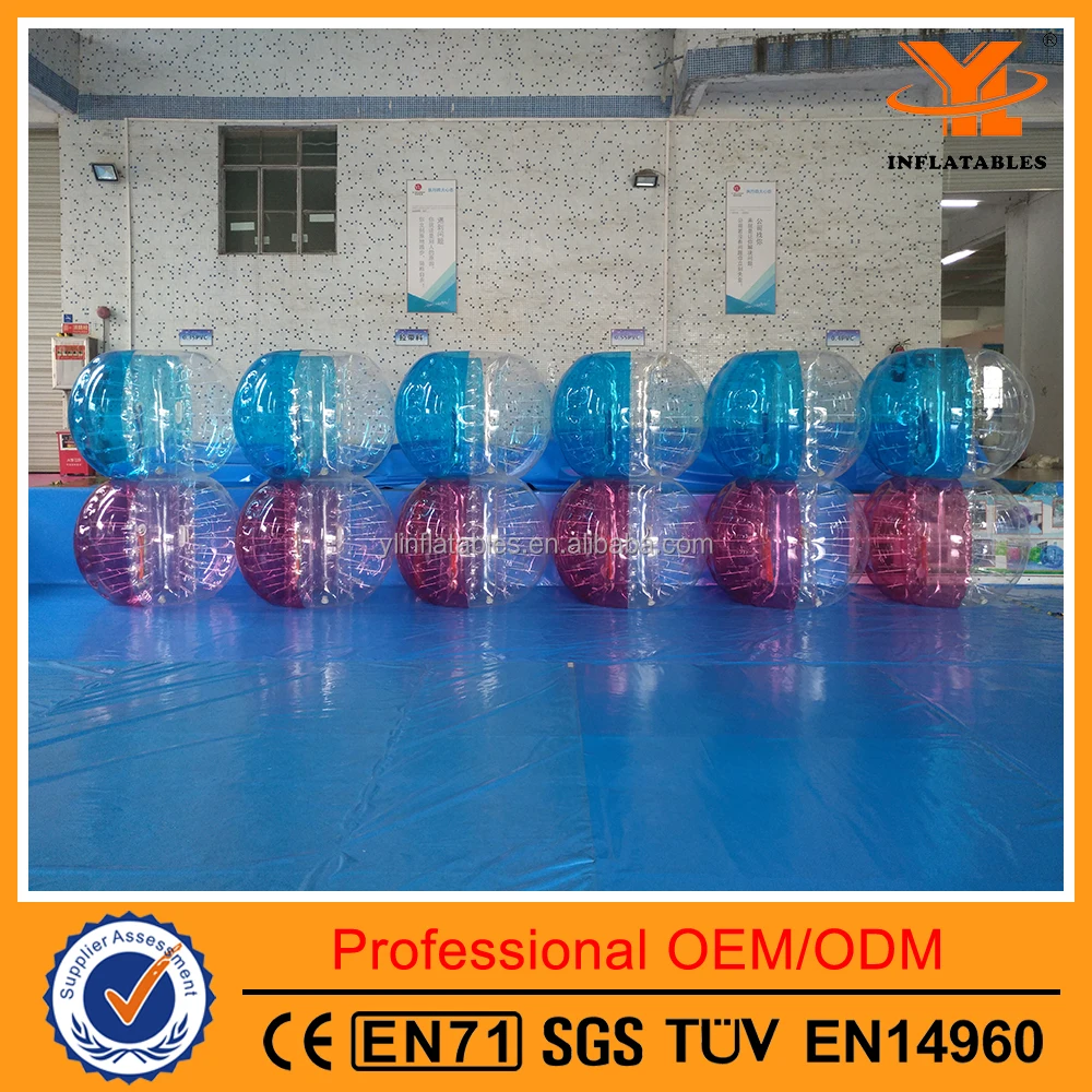 High Quality TPU Sport Bubble Football ,Bubble Soccer for Sale, Inflatable Body Bumper Ball for Adult
