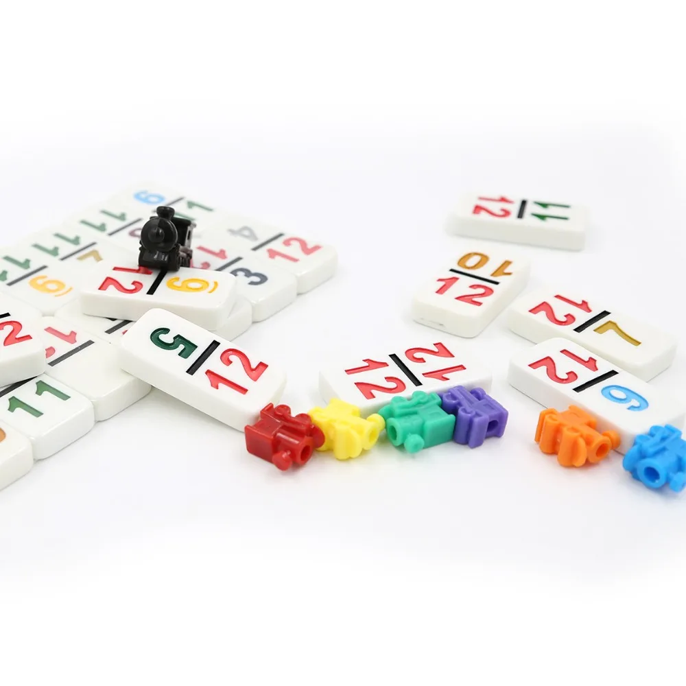 Domino games manufacturers Domino blocks double 12 Mexican train dominoes