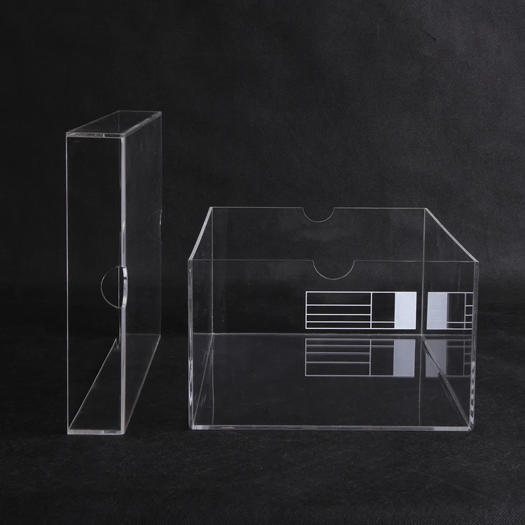 High Quality Clear Transparent Acrylic Shoe Display Box Acrylic Sneaker Box