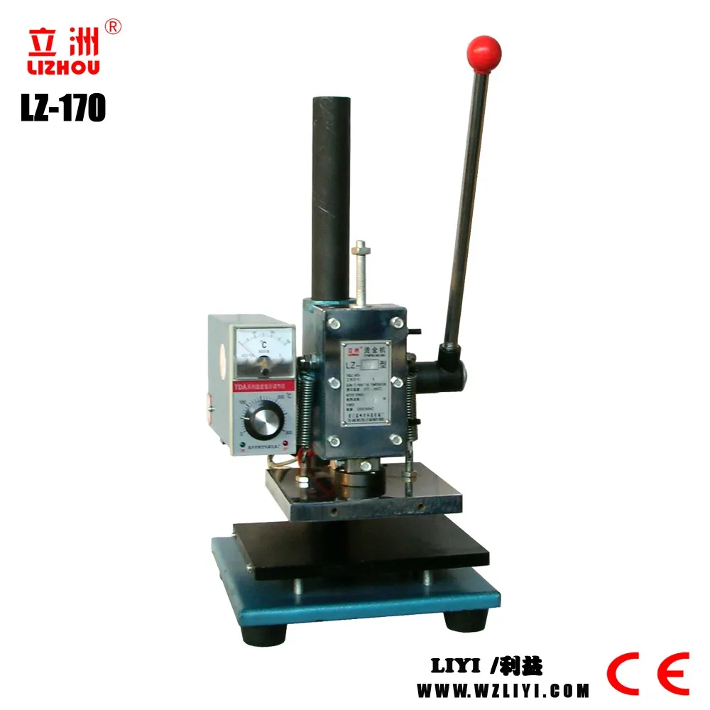 LZ-170 popular manual hot stamping machine with high quality