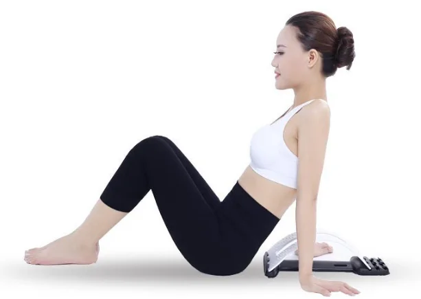 BDE Lower and Upper Back Pain Relief Arched Back Stretcher for posture correction