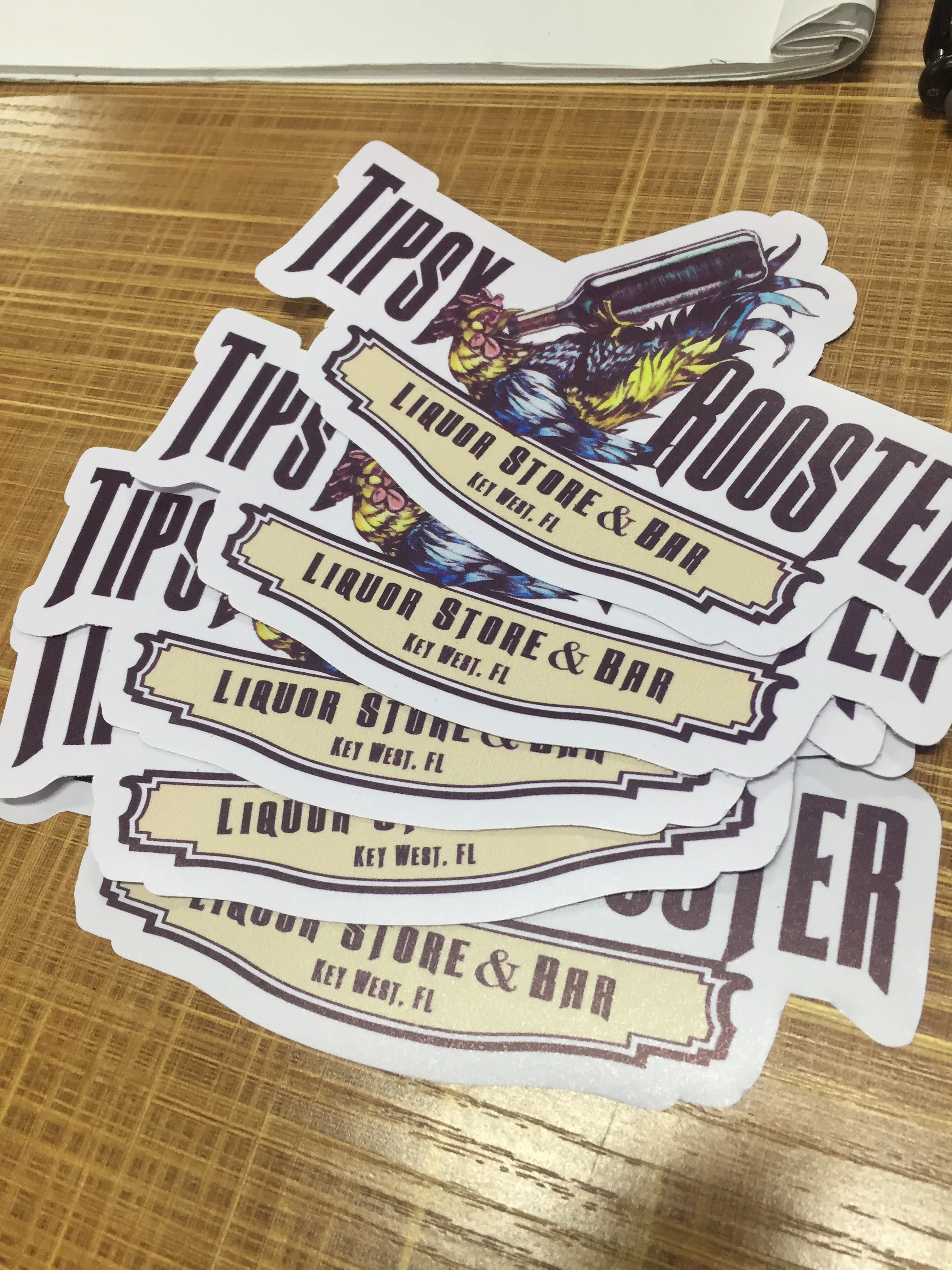 Custom High Quality car sticker vinyl pvc sticker printing