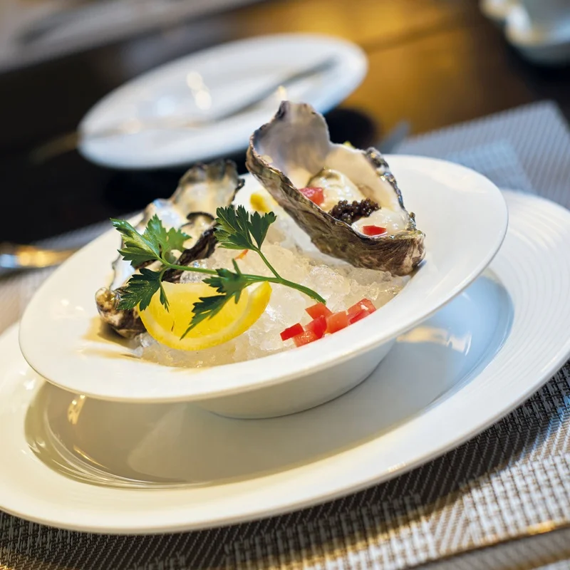 Poland Porcelain Dinnerware Set Plates Chinese Tableware Restaurant, Dinnerware Sets In Guangzhou/