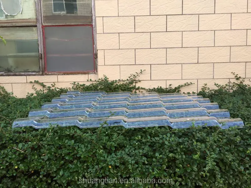 Clear plastic shingle roofing plastic roofing sheet roofing tile 880*2200mm