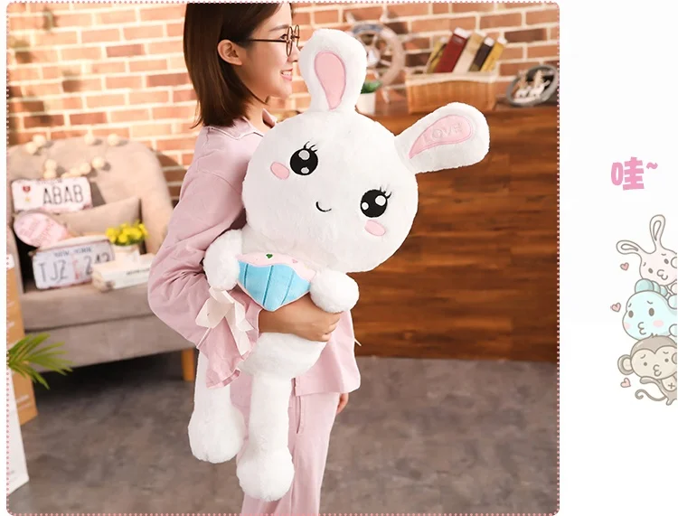 plush rabbit toy stuffed animal for kids