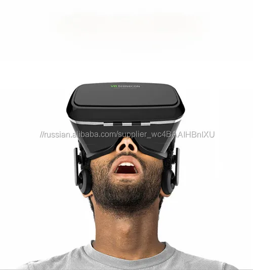 Новое Поколение Vr Shinecon Виртуальной Реальности Гарнитура 3d Очки для 4 ~ 6 Дюймов Смартфонов для 3d Фильмов и Игр, Vr Box