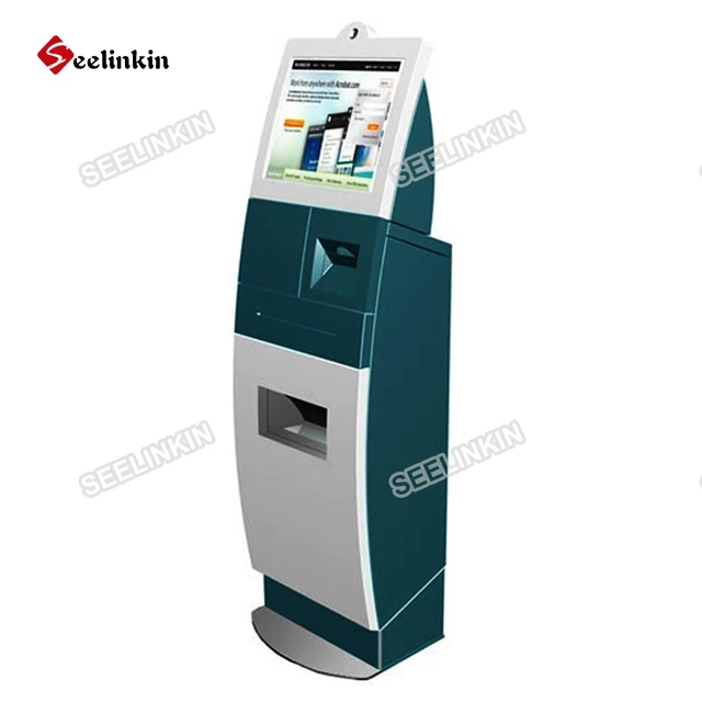 Lcd Stand Telecom Hardware Component Coin Machine Self Service Bank Payment Kiosk